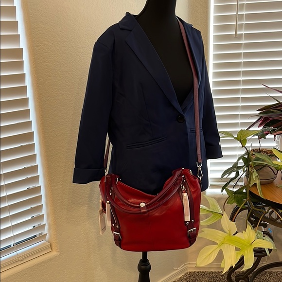 Over Earth Large Crossbody Bag NWT - Picture 8 of 17